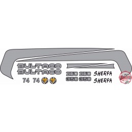 Juego Adhesivos Bultaco...